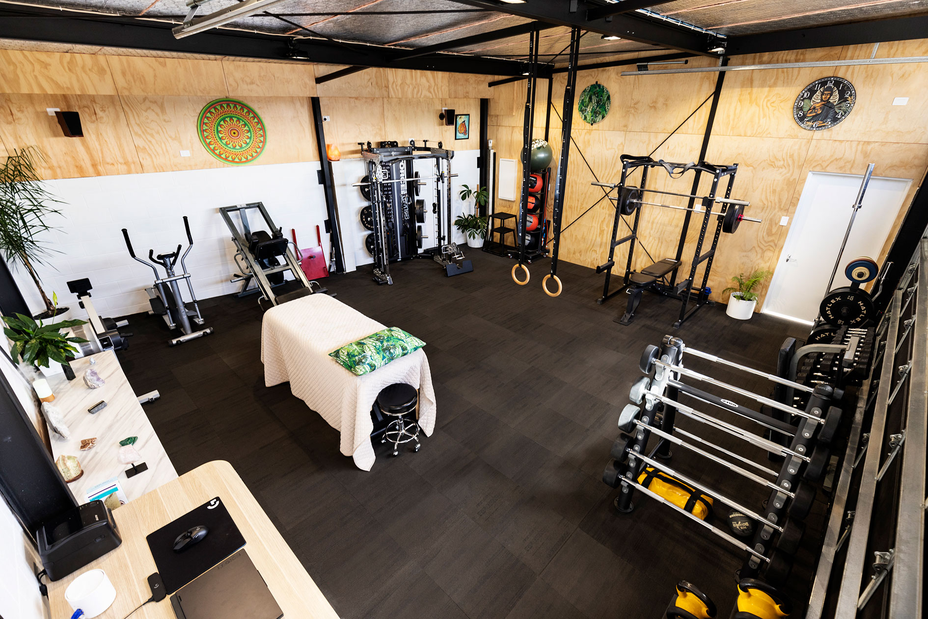 Anahata's gym and studio